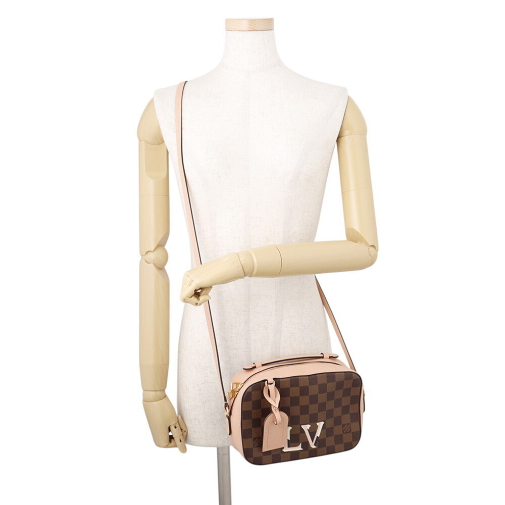 Louis Vuitton Damier Ebene Santa Monica Shoulder Pouch N40179 LOUIS VUITTON H... - Picture 4 of 16
